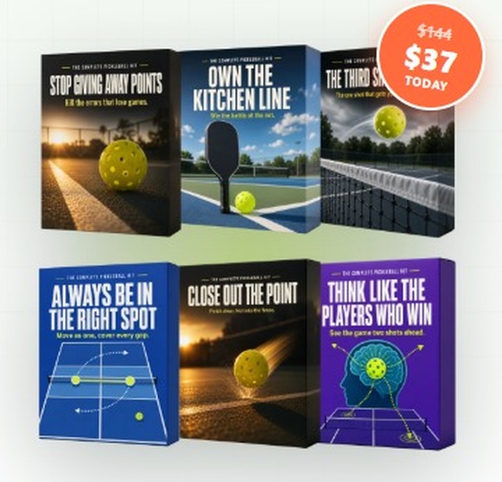 The Complete Pickleball Kit β 6 book bundle